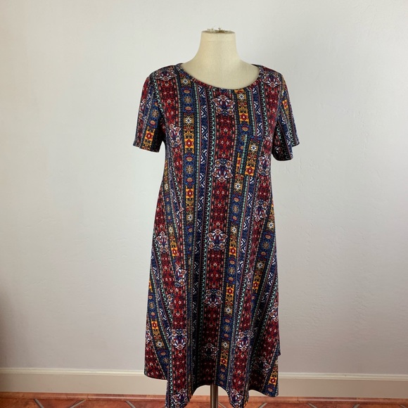 LuLaRoe Dresses & Skirts - LuLaRoe Patterned Carly Dress